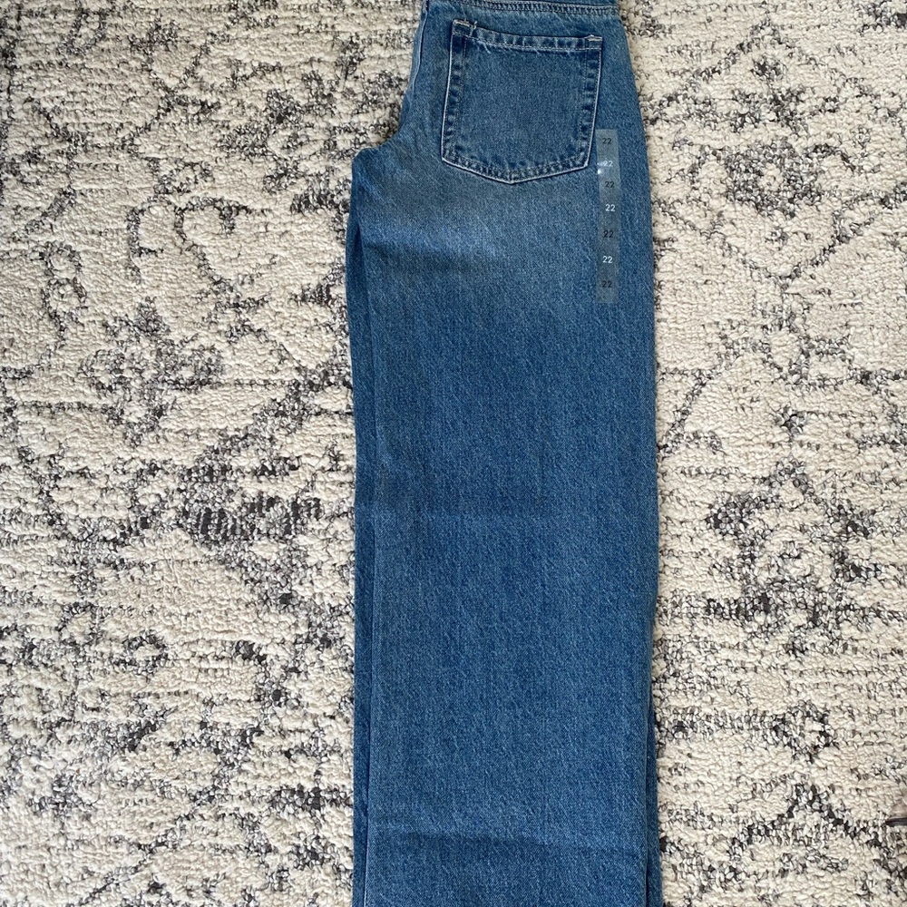 PacSun Blue Flare & Wide Leg Jeans - Picture 2 of 4